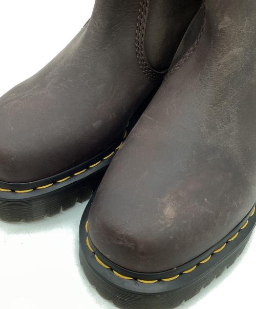 Dr.Martens（ドクターマーチン）Dr.Martens (ドクターマーチン) ANISTONE LO / アニストン / チェルシーブーツ ブラウン サイズ:7の古着・服飾アイテム