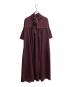 ENFOLD (エンフォルド) PEライトジョーゼット スカーフ NECK DRESS　/　300FA433-1590 レッド サイズ:38：10000円