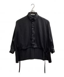 Ujoh（ウジョー）の古着「ドローコードシャツ　U742-B20-930　 STUDIOUS別注」｜ブラック