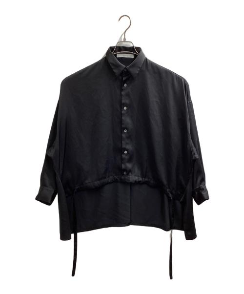 Ujoh（ウジョー）UJOH (ウジョー) ドローコードシャツ　U742-B20-930　 STUDIOUS別注 ブラック サイズ:2の古着・服飾アイテム