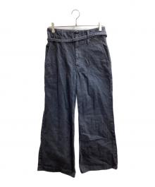 TOGA TOO（トーガ・トゥ）の古着「Slit Denim pants Indigo / スリット デニムパンツ インディゴ / Made in JAPAN / 日本製」｜インディゴ