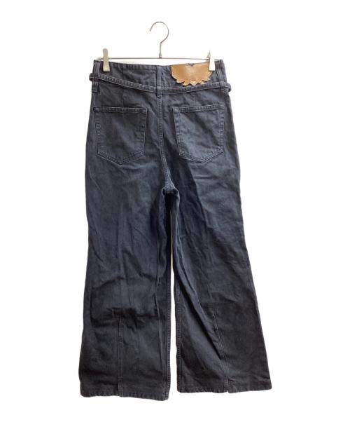 TOGA TOO（トーガ・トゥ）TOGA TOO (トーガ・トゥ) Slit Denim pants Indigo / スリット デニムパンツ インディゴ / Made in JAPAN / 日本製 インディゴ サイズ:Mの古着・服飾アイテム