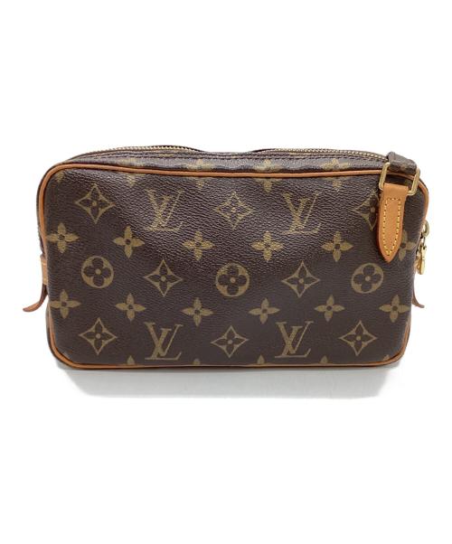 LOUIS VUITTON（ルイ ヴィトン）LOUIS VUITTON (ルイ ヴィトン) マルリーバンドリエール / ショルダーポーチ / モノグラム / M51828 ブラウンの古着・服飾アイテム
