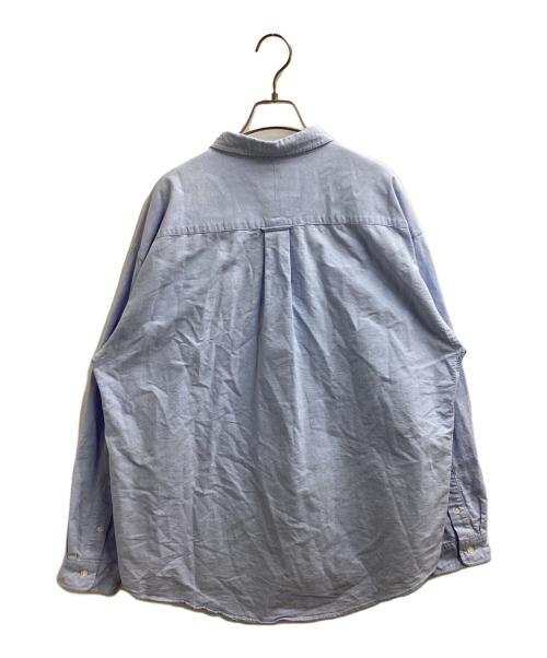 DESCENDANT（ディセンダント）DESCENDANT (ディセンダント) KENNEDYS OXFORD SHIRT BLUE / ケネディーズ オックスフォードシャツ ブルー / 251TQDS-SHM01 / Made in JAPAN / 日本製 ブルー サイズ:3の古着・服飾アイテム
