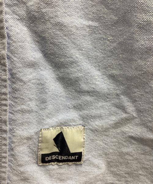 DESCENDANT（ディセンダント）DESCENDANT (ディセンダント) KENNEDYS OXFORD SHIRT BLUE / ケネディーズ オックスフォードシャツ ブルー / 251TQDS-SHM01 / Made in JAPAN / 日本製 ブルー サイズ:3の古着・服飾アイテム