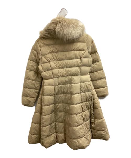 BEATRICE（ベアトリス）BEATRICE (ベアトリス) Lomg Down Coat Beige / ロング ダウンコート ベージュ / E56505 ベージュ サイズ:38の古着・服飾アイテム