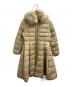 BEATRICE（ベアトリス）の古着「Lomg Down Coat Beige / ロング ダウンコート ベージュ / E56505」｜ベージュ