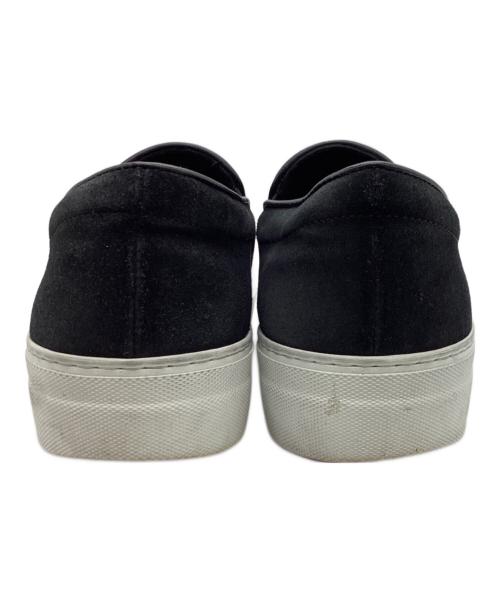 PELLICO SUNNY（ペリーコサニー）PELLICO SUNNY (ペリーコサニー) sued slip-on black / スエード スリッポン ブラック / Made in ITALY / イタリア製 ブラック サイズ:41の古着・服飾アイテム