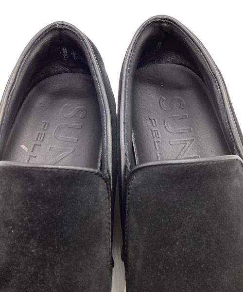 PELLICO SUNNY（ペリーコサニー）PELLICO SUNNY (ペリーコサニー) sued slip-on black / スエード スリッポン ブラック / Made in ITALY / イタリア製 ブラック サイズ:41の古着・服飾アイテム