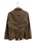 MARITHE+FRANCOIS GIRBAUD  (マリテフランソワジルボー) テーラードジャケット ブラウン サイズ:L：6000円