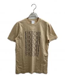 patou（パトゥ）の古着「オーガニックコットン パトゥパトゥ Tシャツ　/　24S-JE112-9999」｜ベージュ