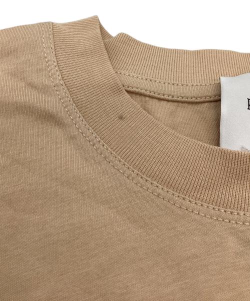 patou（パトゥ）Patou (パトゥ) オーガニックコットン パトゥパトゥ Tシャツ　/　24S-JE112-9999 ベージュ サイズ:ＸＸＳの古着・服飾アイテム