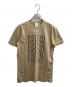 Patou（パトゥ）の古着「オーガニックコットン パトゥパトゥ Tシャツ　/　24S-JE112-9999」｜ベージュ