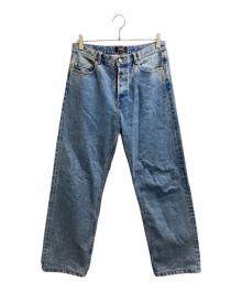A.P.C.×EDIFICE（アーペーセー×エディフィス）の古着「NEW TAILLE HAUTE BLUE / 別注 ニュー タイユ オット ブルー / 24232-1-66782」｜ブルー