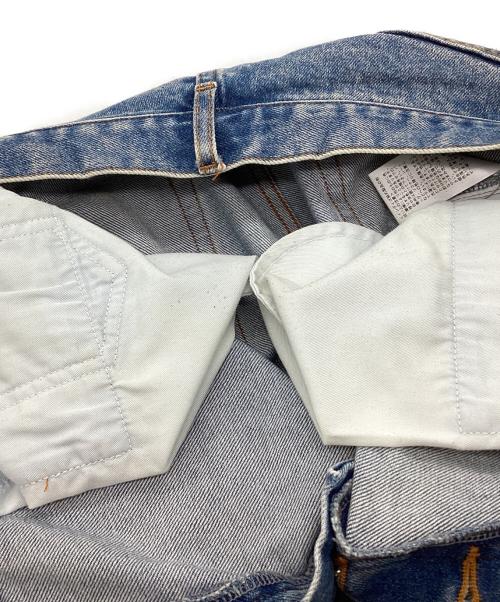 A.P.C.（アーペーセー）A.P.C. (アーペーセー) EDIFICE (エディフィス) NEW TAILLE HAUTE BLUE / 別注 ニュー タイユ オット ブルー / 24232-1-66782 ブルー サイズ:W30（76cm）の古着・服飾アイテム