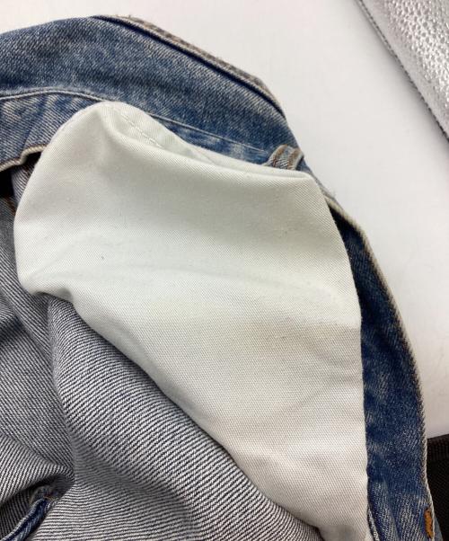 A.P.C.（アーペーセー）A.P.C. (アーペーセー) EDIFICE (エディフィス) NEW TAILLE HAUTE BLUE / 別注 ニュー タイユ オット ブルー / 24232-1-66782 ブルー サイズ:W30（76cm）の古着・服飾アイテム