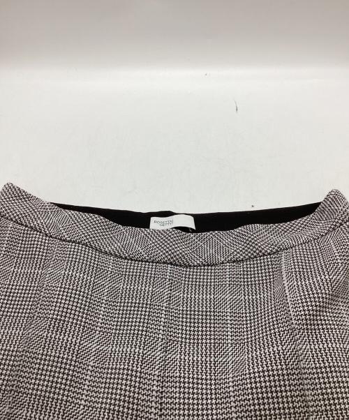 ROSETTA GETTY（ロゼッタゲッティ）ROSETTA GETTY (ロゼッタゲッティ) チェック柄フレアパンツ / 12224J7773 ブラック サイズ:Sの古着・服飾アイテム
