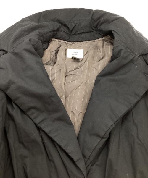 FUMIE=TANAKA（フミエタナカ）FUMIE=TANAKA (フミエタナカ) long down jacket / ロングダウンジャケット / 日本製  ブラック サイズ:2の古着・服飾アイテム
