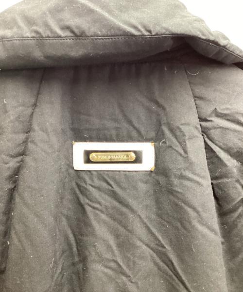 FUMIE=TANAKA（フミエタナカ）FUMIE=TANAKA (フミエタナカ) long down jacket / ロングダウンジャケット / 日本製  ブラック サイズ:2の古着・服飾アイテム