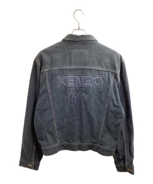 KENZO JEANS（ケンゾージーンズ）KENZO JEANS (ケンゾージーンズ) デニムジャケット / 北斎タグ / 90s / archive ブラック サイズ:FREEの古着・服飾アイテム