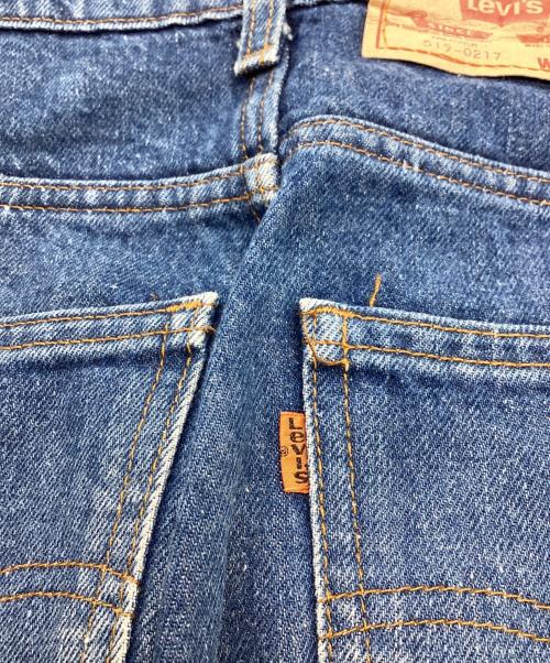LEVI'S（リーバイス）LEVI'S (リーバイス) デニムパンツ / 519-0217 / ボタン裏532 / 80s / オレンジタブ ブルー サイズ:W26 L34の古着・服飾アイテム