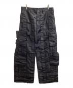 GS THE ULTIMATE EXPERIENCEジーエス ジ アルティメイト エクスペリエンス）の古着「Techno Cargo Pants / テクノカーゴパンツ」｜ブラック