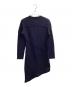 MM6 Maison Margiela Stripes Wool Long Sleeves Medium Dresses NAVY / ストライプ ウール 長袖 ミディアムドレス ネイビー / S32CU0067 S23520 サイズ:S：8000円