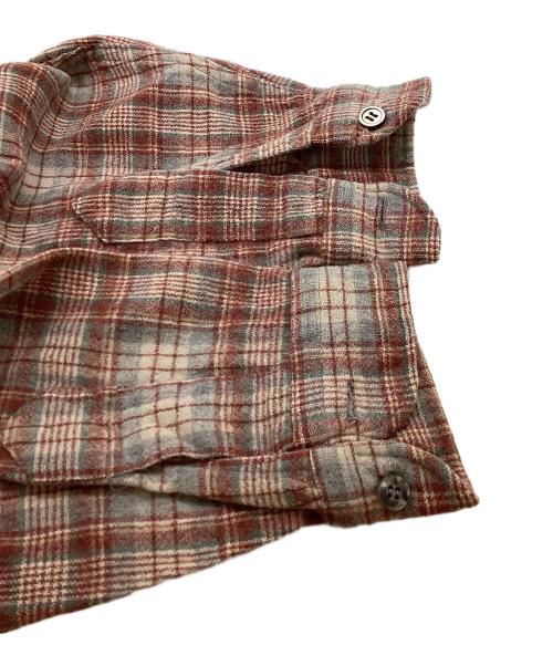 PENDLETON（ペンドルトン）PENDLETON (ペンドルトン) Pure Wool チェックシャツ ブラウン サイズ:Mの古着・服飾アイテム