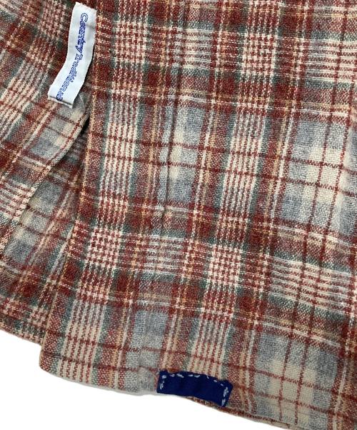PENDLETON（ペンドルトン）PENDLETON (ペンドルトン) Pure Wool チェックシャツ ブラウン サイズ:Mの古着・服飾アイテム
