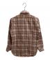 PENDLETON (ペンドルトン) Pure Wool チェックシャツ ブラウン サイズ:M：6000円