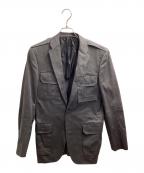 GUCCIグッチ）の古着「サファリジャケット　93963-23192」｜グレー