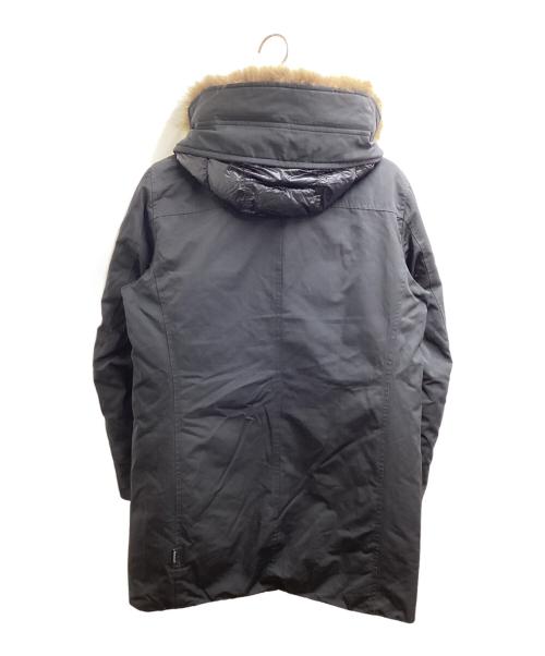 MONCLER（モンクレール）MONCLER (モンクレール) FABRICE　ファー付きダウンコート　112-091-42353-20 ブラック サイズ:1の古着・服飾アイテム