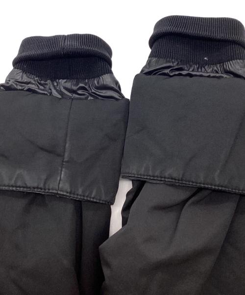 MONCLER（モンクレール）MONCLER (モンクレール) FABRICE　ファー付きダウンコート　112-091-42353-20 ブラック サイズ:1の古着・服飾アイテム