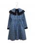 PAMEO POSE (パメオポーズ) Big Collar Plaid Dress ブルー サイズ:Free：6000円