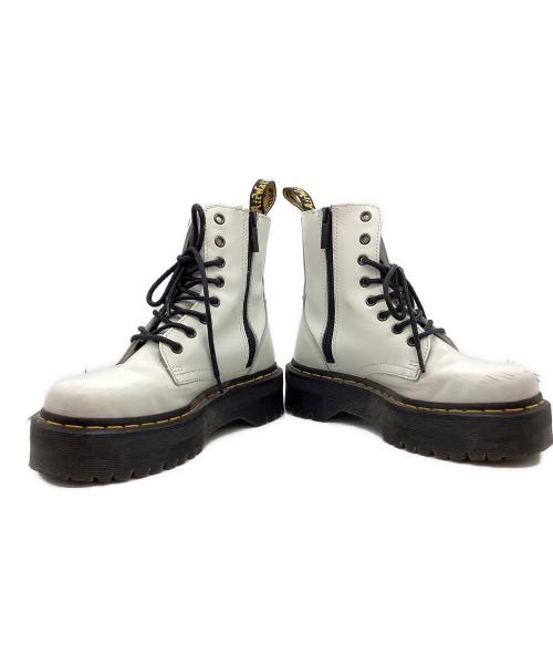 Dr.Martens（ドクターマーチン）Dr.Martens  (ドクターマーチン) 8ホールブーツ / JADON / ジェイドン ホワイト サイズ:UK4の古着・服飾アイテム