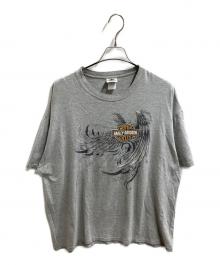 HARLEY-DAVIDSON（ハーレーダビッドソン）の古着「プリントTシャツ」｜グレー
