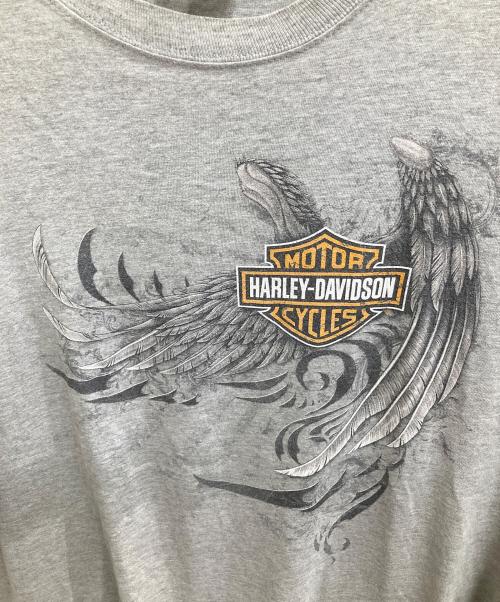 HARLEY-DAVIDSON（ハーレーダビッドソン）HARLEY-DAVIDSON (ハーレーダビッドソン) プリントTシャツ グレー サイズ:不明の古着・服飾アイテム