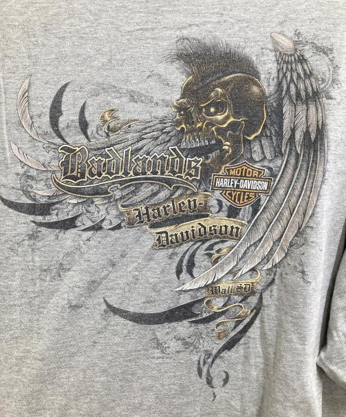 HARLEY-DAVIDSON（ハーレーダビッドソン）HARLEY-DAVIDSON (ハーレーダビッドソン) プリントTシャツ グレー サイズ:不明の古着・服飾アイテム