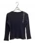 YOHJI YAMAMOTO Stitch design angora blend knit black / ステッチデザイン アンゴラ混ニット ブラック / FC-T05-170 / Made in JAPAN / 日本製 サイズ:2：9000円