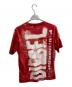 DIESEL (ディーゼル) ロゴ転写Ｔシャツ レッド サイズ:L：5000円