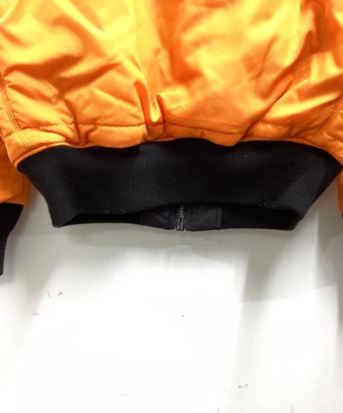 ALPHA（アルファ）ALPHA (アルファ) PEANUTS (ピーナッツ) MA-1 / エムエーワン / Bomber Jacket Black / ボンバージャケット ブラック / TA0537-001 ブラック サイズ:Sの古着・服飾アイテム