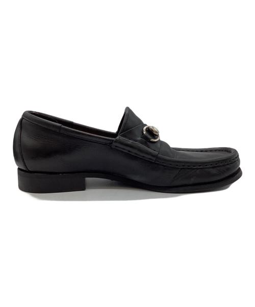 GUCCI（グッチ）GUCCI (グッチ) ホースビットローファー / Horsebit loafers  ブラック サイズ:42の古着・服飾アイテム