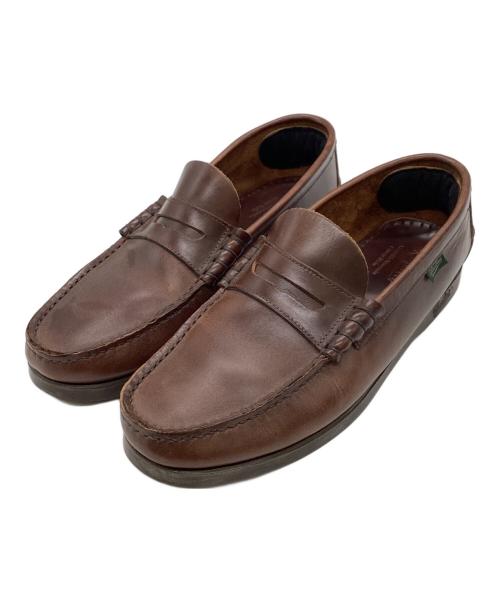 PARABOOT（パラブーツ）PARABOOT (パラブーツ) CORAUX/ローファー / 0317 ブラウン サイズ:8 1/2の古着・服飾アイテム