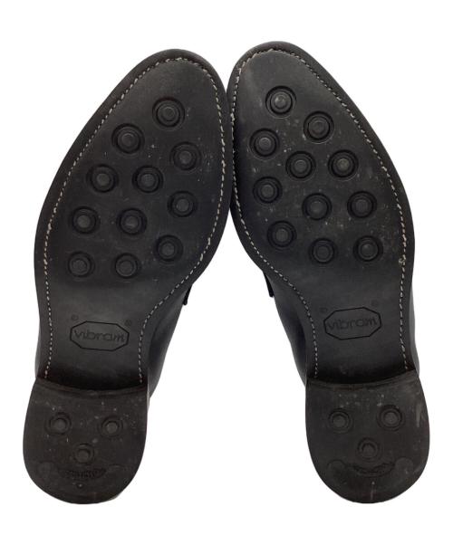 Crockett & Jones（クロケット＆ジョーンズ）Crockett & Jones (クロケット＆ジョーンズ) Leather Loafer Black / レザー ローファー ブラック / Vibram Sole / ビブラムソール ブラック サイズ:不明の古着・服飾アイテム