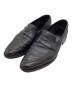 Crockett & Jones（クロケット＆ジョーンズ）の古着「Leather Loafer Black / レザー ローファー ブラック / Vibram Sole / ビブラムソール」｜ブラック