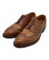 Crockett & Jones（クロケット＆ジョーンズ）の古着「PEMBROKE / ウィングチップシューズ / MADE IN ENGLAND / イングランド製」｜ブラウン