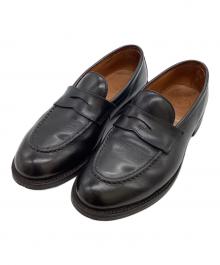 WHEEL ROBE（ウィールローブ）の古着「HEAVY STITCHING LOAFER / ヘビーステッチローファー / 15079」｜ブラック