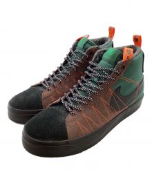 NIKE（ナイキ）の古着「Blazer Mid Acclimate　/　DC8903-300」｜ブラウン×グリーン