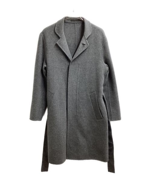 Acne studios（アクネ ストゥディオス）Acne studios (アクネ ストゥディオス) カシミヤ混ダブルフェイスコート / Cashmere blend double-face coat グレー サイズ:46の古着・服飾アイテム