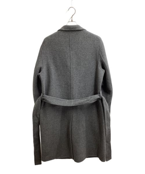 Acne studios（アクネ ストゥディオス）Acne studios (アクネ ストゥディオス) カシミヤ混ダブルフェイスコート / Cashmere blend double-face coat グレー サイズ:46の古着・服飾アイテム
